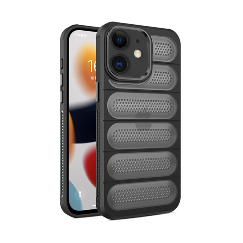  iPhone 11 Kılıf Airmax Silikon Kapak - Siyah