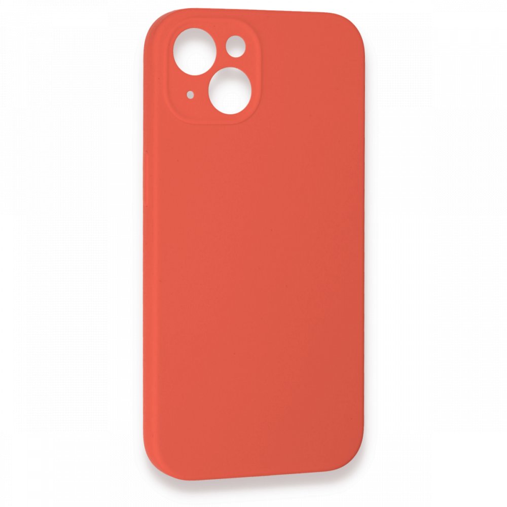  iPhone 13 Kılıf Lansman Legant Silikon - Turuncu