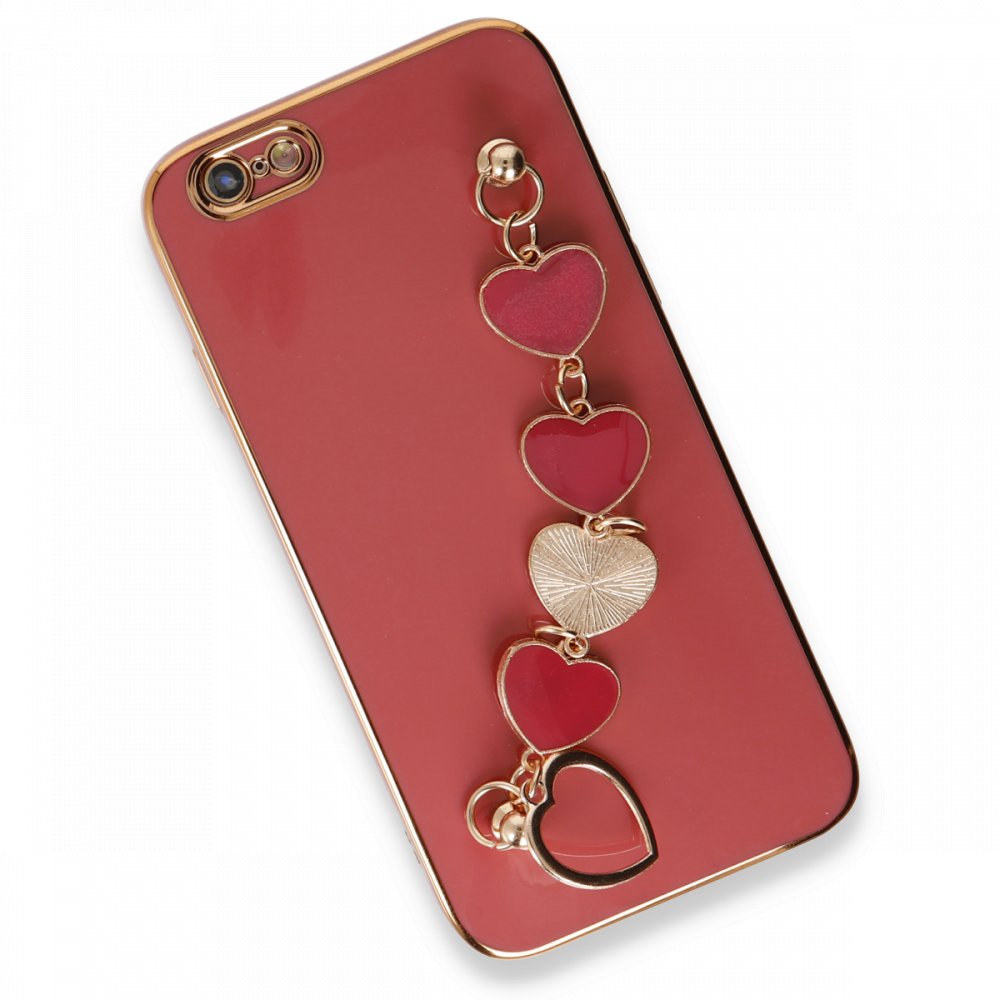 iPhone 6 Kılıf Esila Silikon - Kırmızı iPhone 6 Kılıf Esila Silikon - Kırmızı