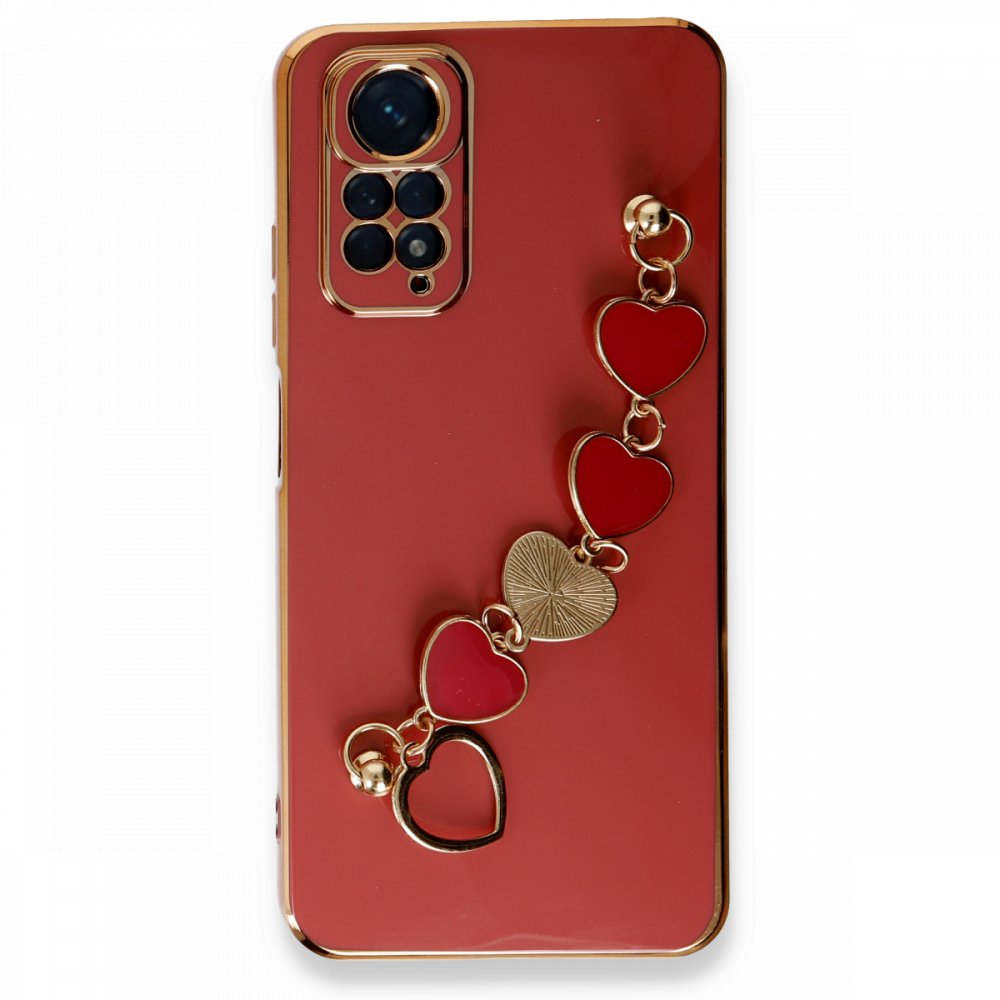 Redmi Note 11S Kılıf Esila Silikon - Kırmızı Redmi Note 11S Kılıf Esila Silikon - Kırmızı