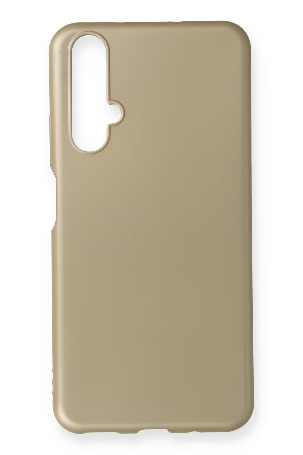 Huawei Honor 20 Kılıf First Silikon - Gold Huawei Honor 20 Kılıf First Silikon - Gold