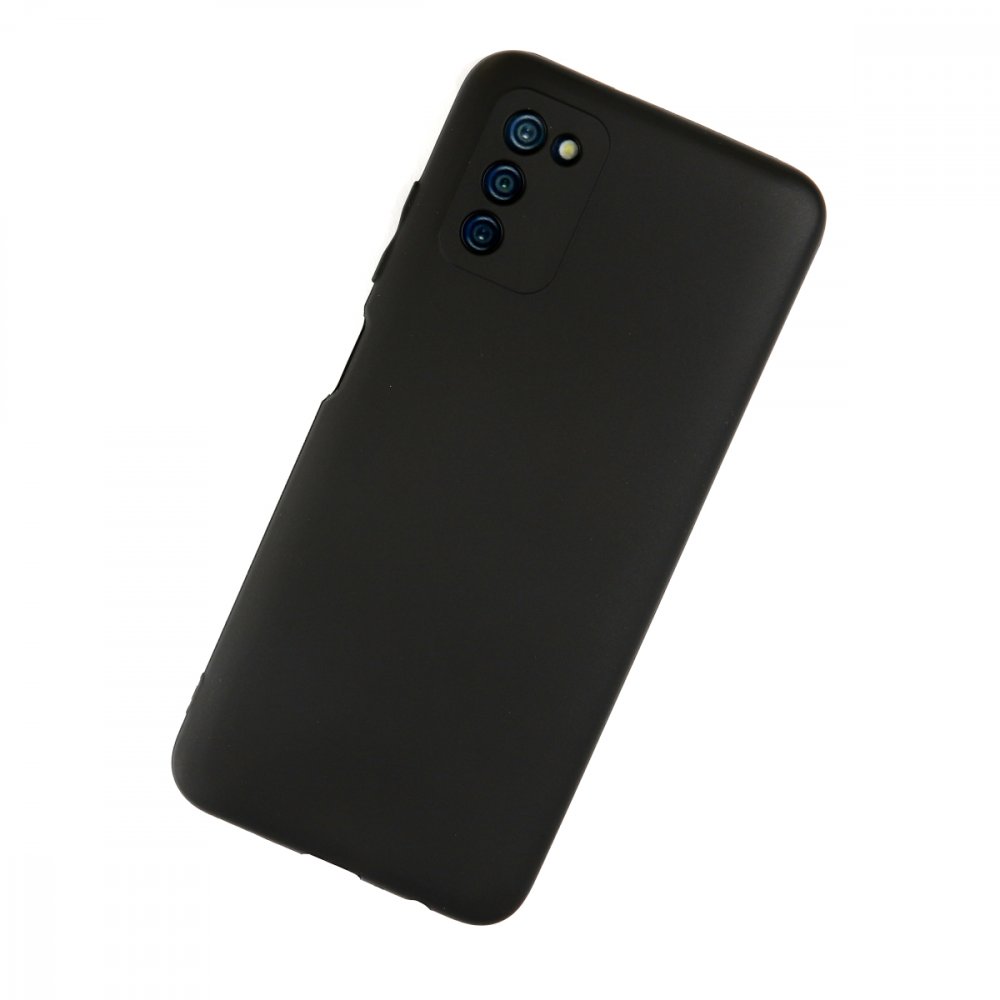  Samsung Galaxy A03S Kılıf First Silikon - Siyah