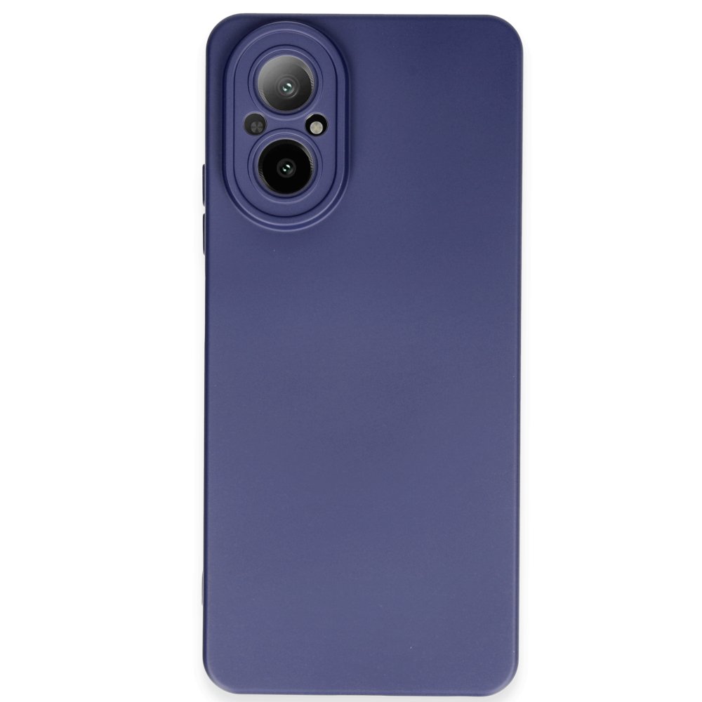 Realme 12 Lite Kılıf Nano içi Kadife Silikon - Lacivert  Realme 12 Lite Kılıf Nano içi Kadife Silikon - Lacivert