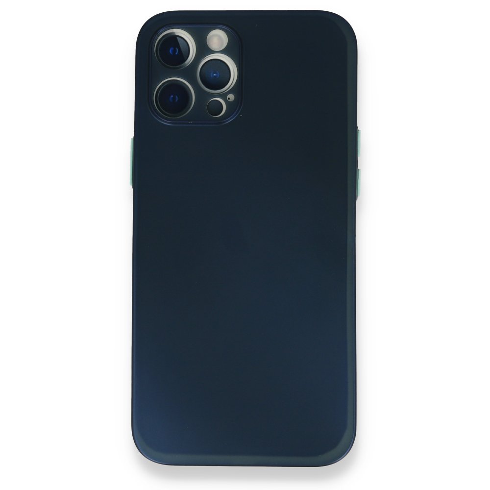  iPhone 12 Pro Kılıf PP Ultra İnce Kapak - Mavi