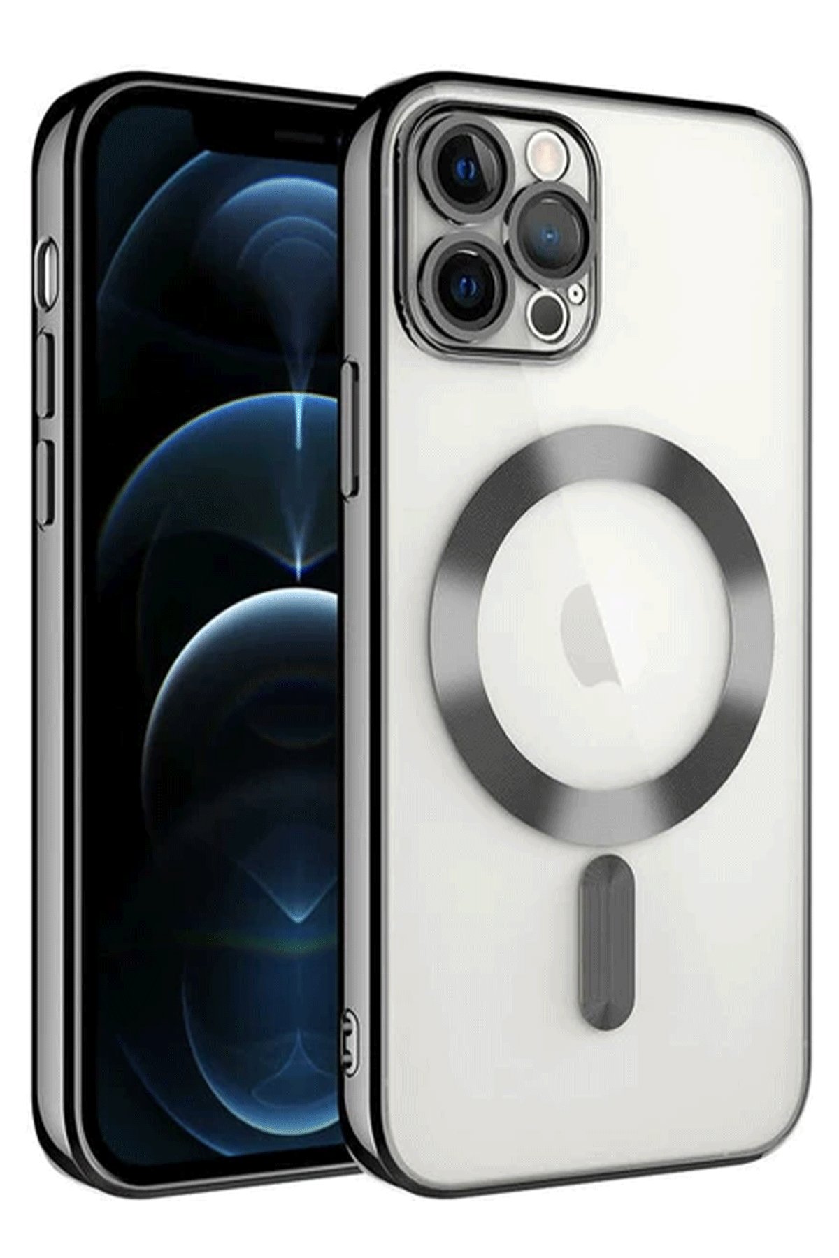  iPhone 14 Pro Max Kılıf Kross Magneticsafe Kapak - Siyah