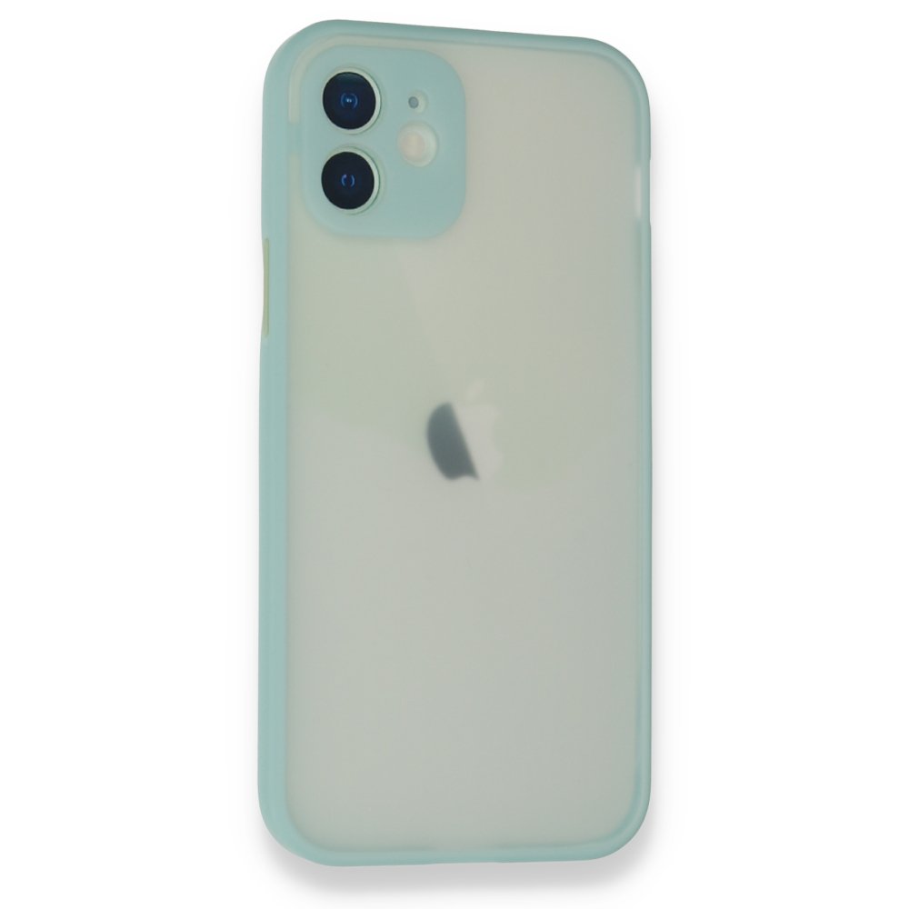  iPhone 11 Pro Max Kılıf Montreal Silikon Kapak - Turkuaz
