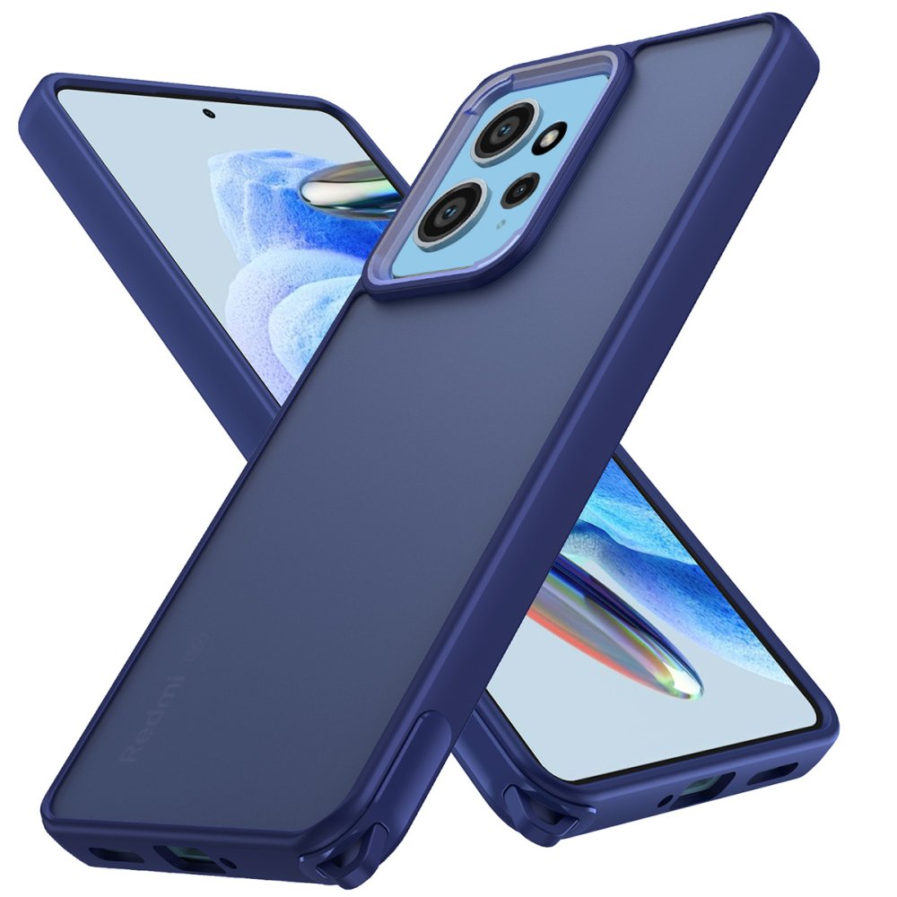 Redmi Note 12 4G Kılıf Elegant Kapak - Lacivert