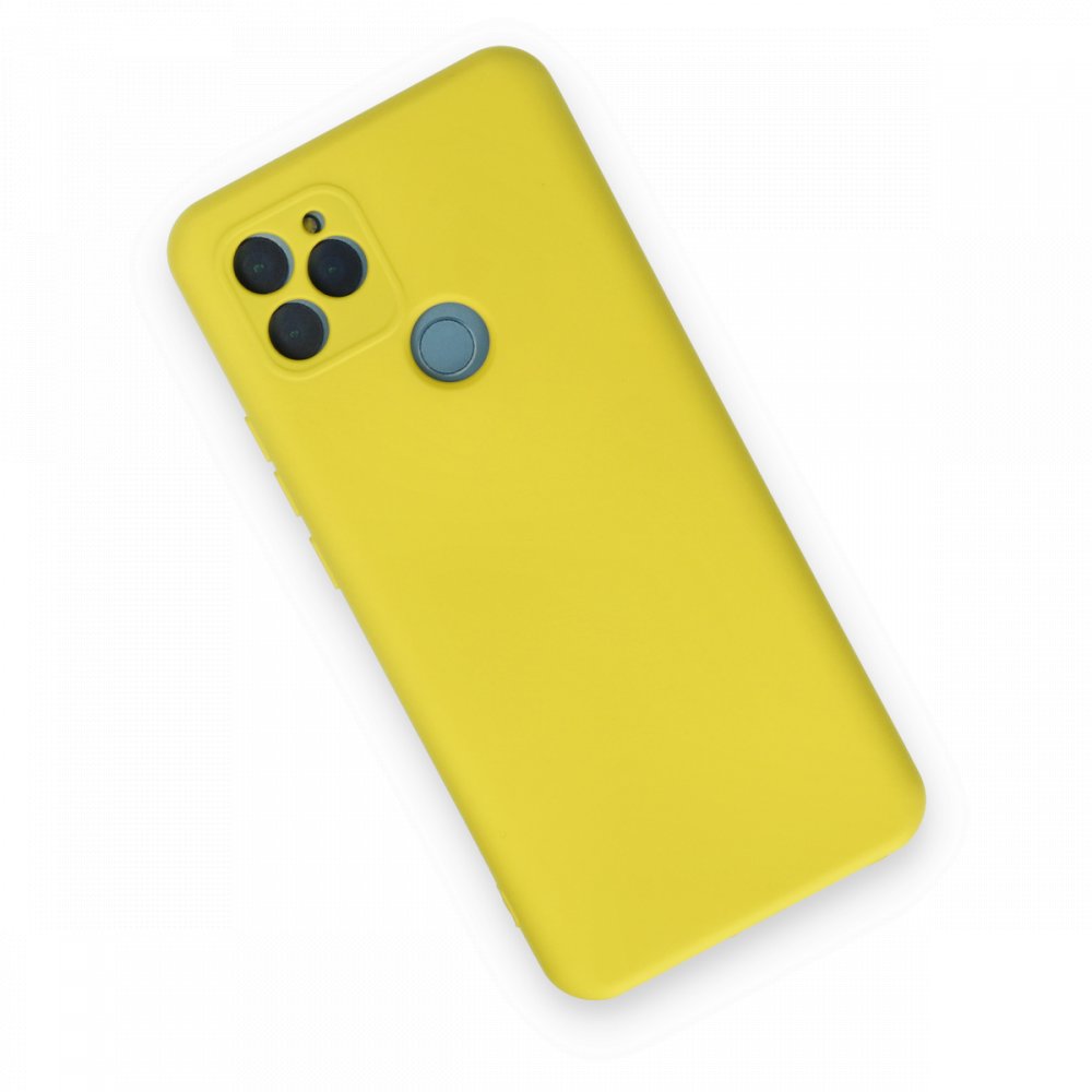  General Mobile GM 22 Kılıf Nano içi Kadife Silikon - Sarı