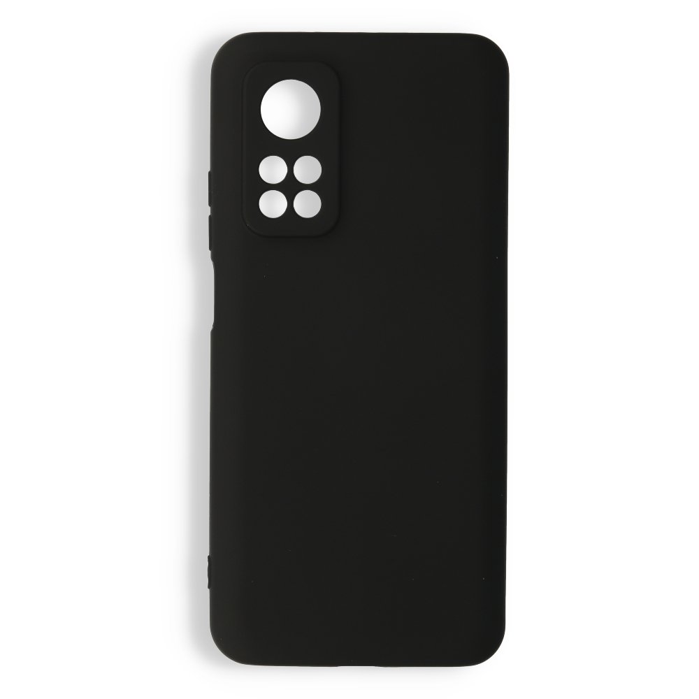  Xiaomi Mi 10T Pro Kılıf Nano içi Kadife Silikon - Siyah