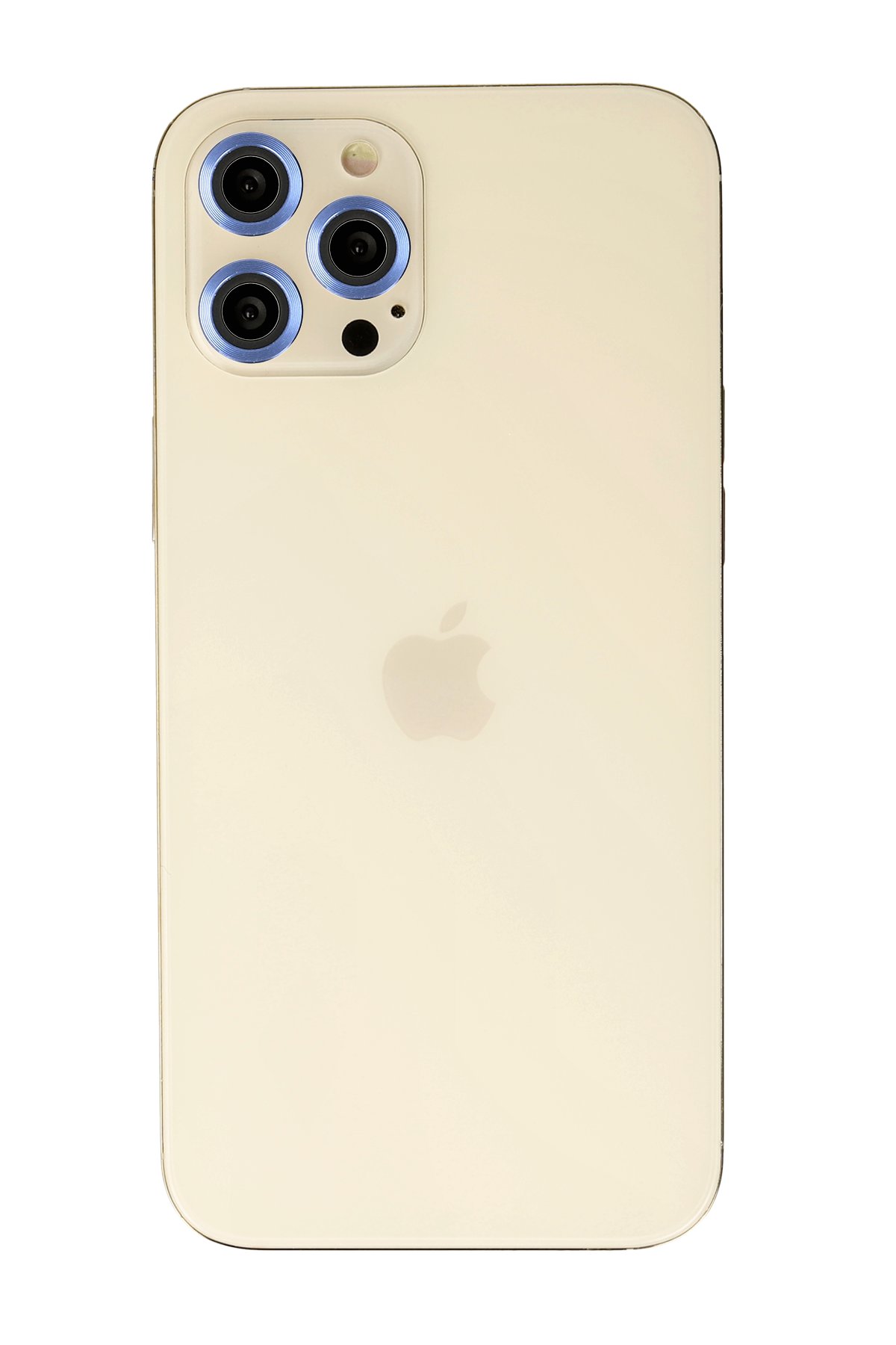iPhone 12 Pro Metal Kamera Lens - Mavi iPhone 12 Pro Metal Kamera Lens - Mavi