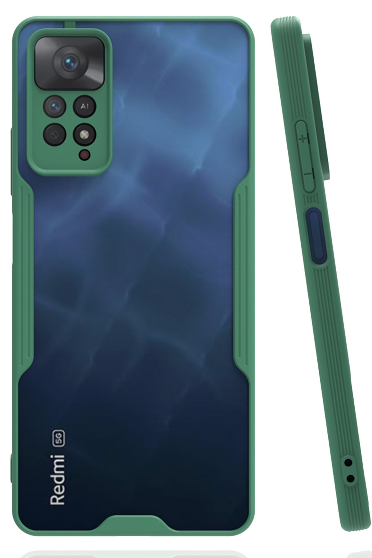 Redmi Note 11 Pro Kılıf Platin Silikon - Yeşil