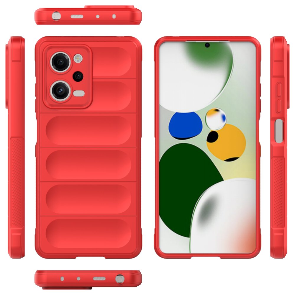 Redmi Note 12 Pro 5G Kılıf Optimum Silikon - Kırmızı Redmi Note 12 Pro 5G Kılıf Optimum Silikon - Kırmızı