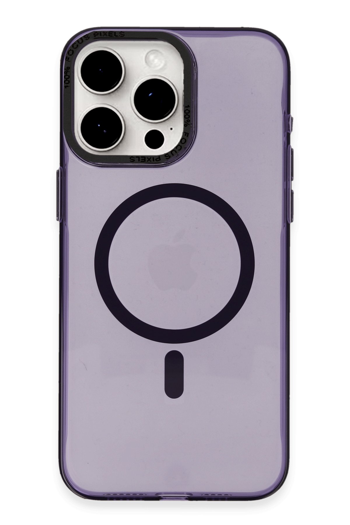 iPhone 15 Pro Max Kılıf Anka PC Magneticsafe Sert Metal Kapak - Mor iPhone 15 Pro Max Kılıf Anka PC Magneticsafe Sert Metal Kapak - Mor