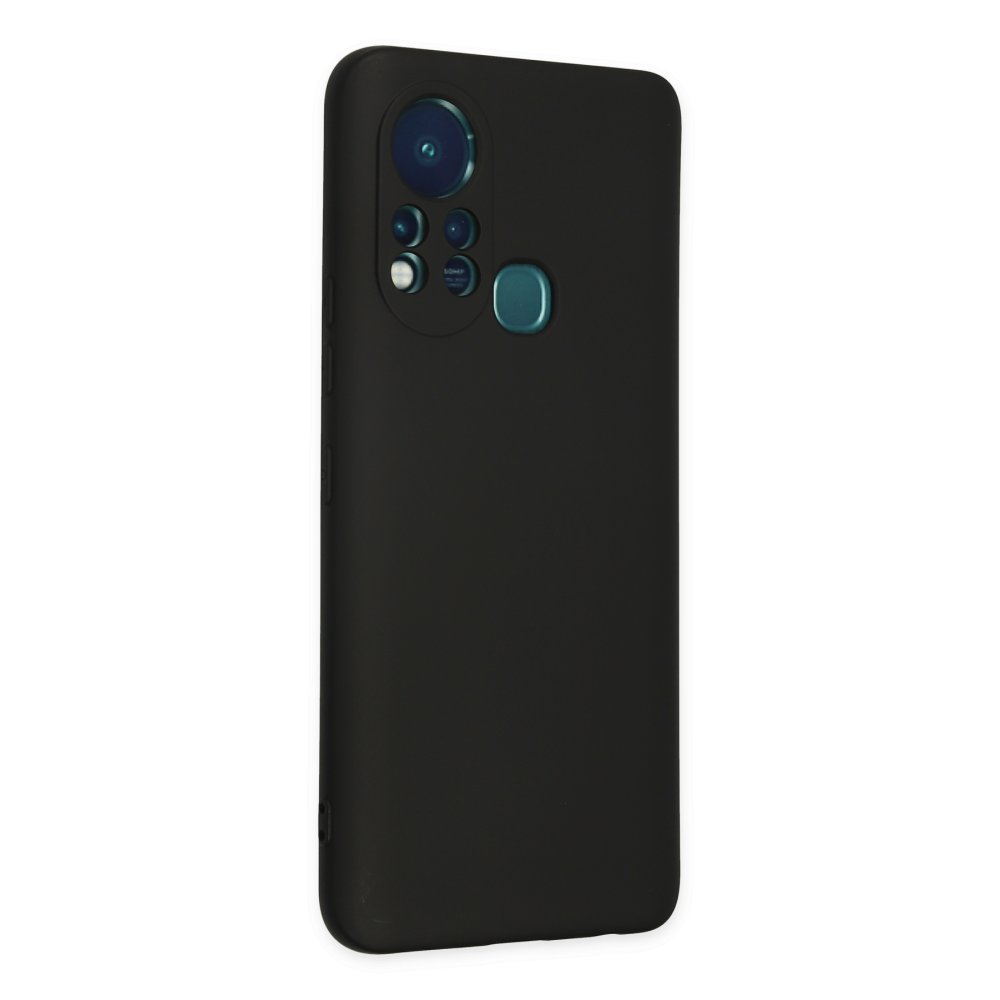 İnfinix Hot 11s Kılıf Nano içi Kadife Silikon - Siyah  İnfinix Hot 11s Kılıf Nano içi Kadife Silikon - Siyah