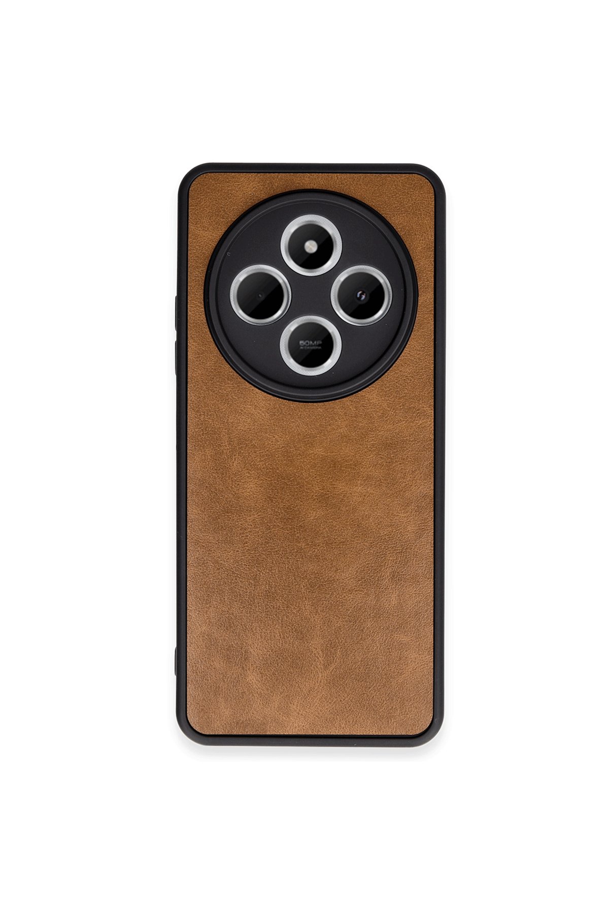 Redmi 14C Kılıf Aras Deri Kapak - Taba Redmi 14C Kılıf Aras Deri Kapak - Taba