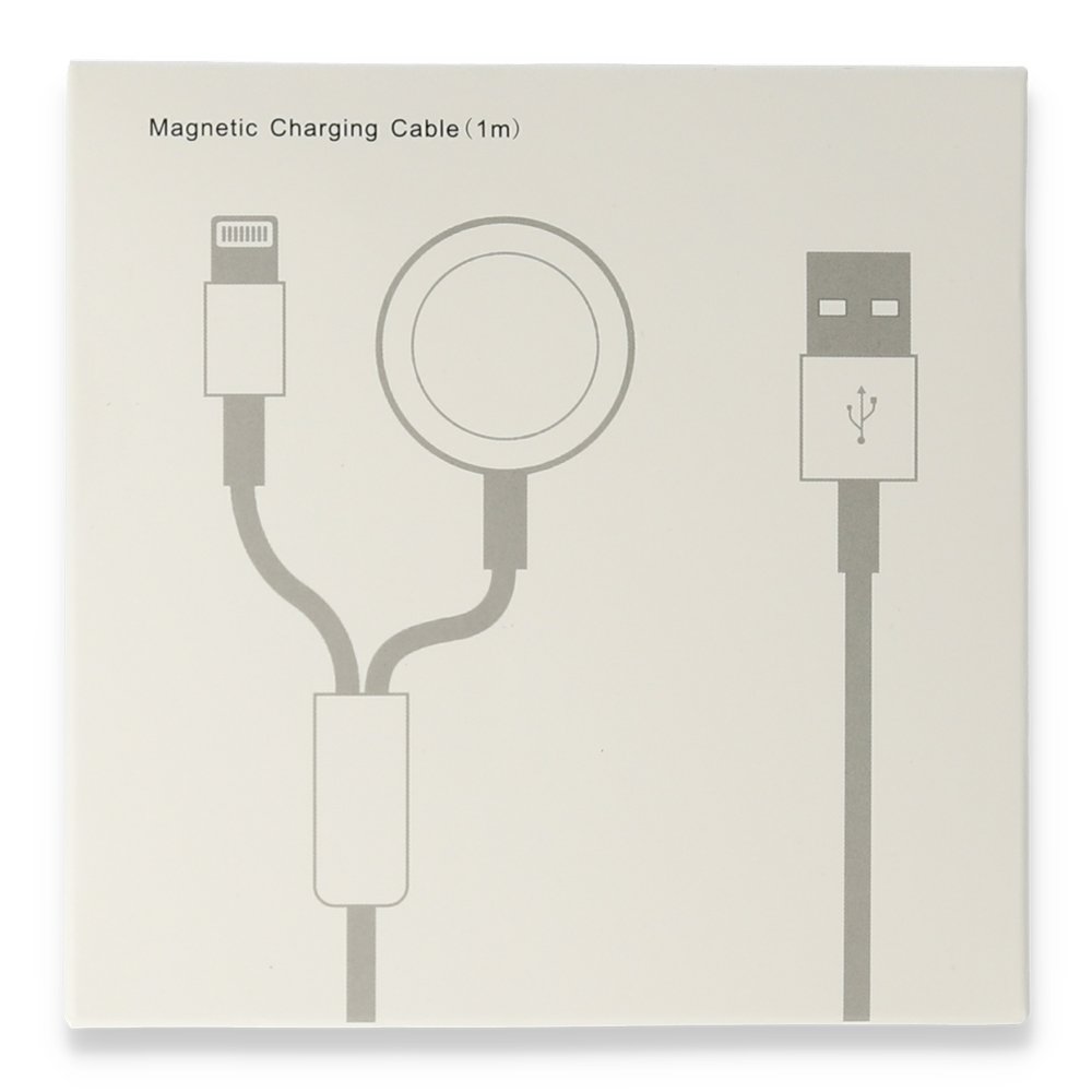  AC08 2in1 Kablosuz Şarj Apple Watch 1/2/3/4/5/6/7/8/SE