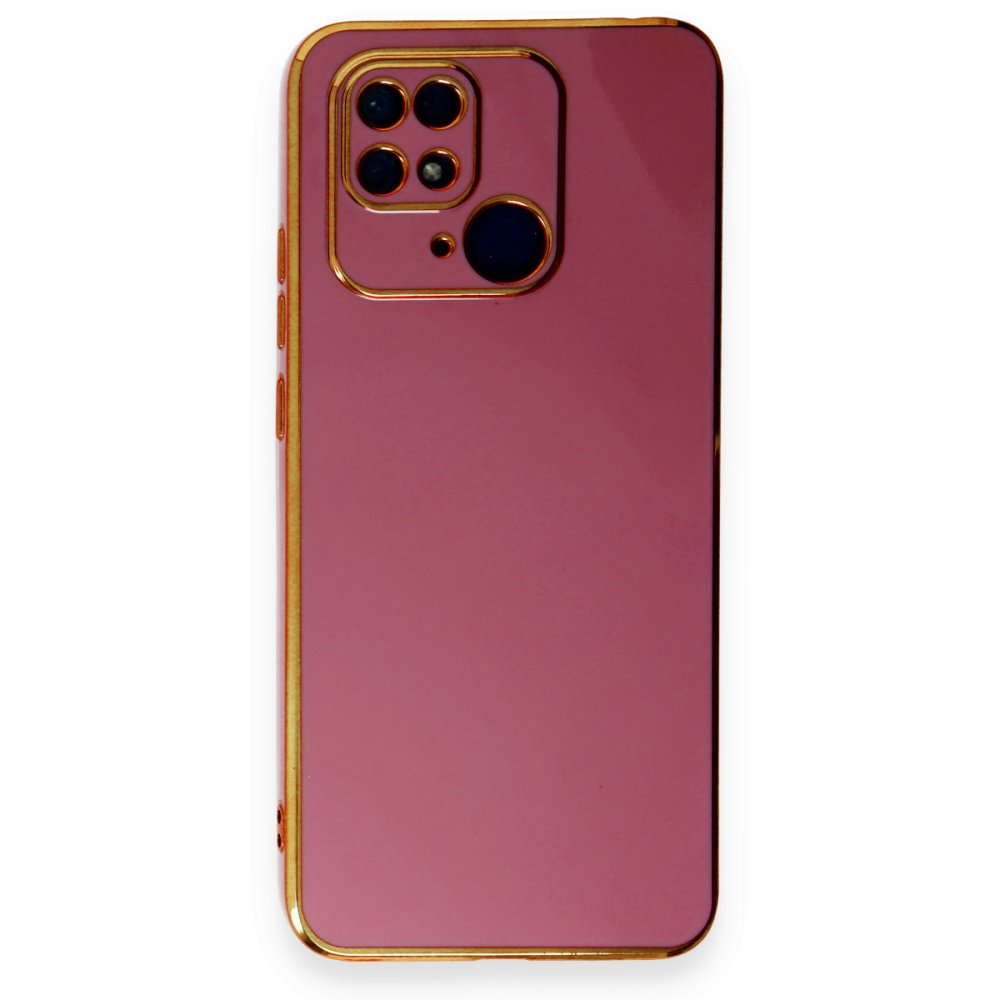 Redmi 10C Kılıf Volet Silikon - Kırmızı