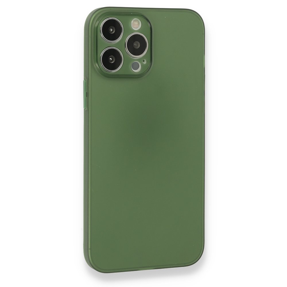  iPhone 13 Pro Kılıf Puma Silikon - Yeşil