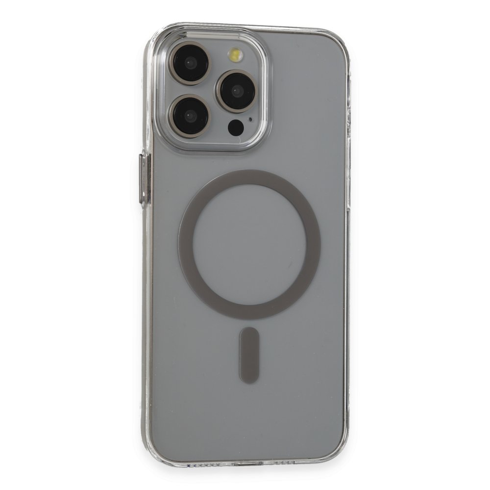 Joko iPhone 15 Pro Max Bubble Magsafe Kapak - Titan Gri Joko iPhone 15 Pro Max Bubble Magsafe Kapak - Titan Gri