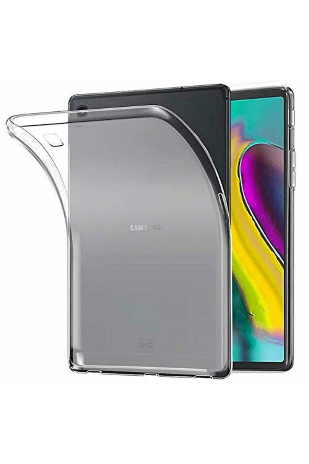 Samsung Galaxy T510 Tab A 10.1 Kılıf Tablet Şeffaf Silikon Samsung Galaxy T510 Tab A 10.1 Kılıf Tablet Şeffaf Silikon