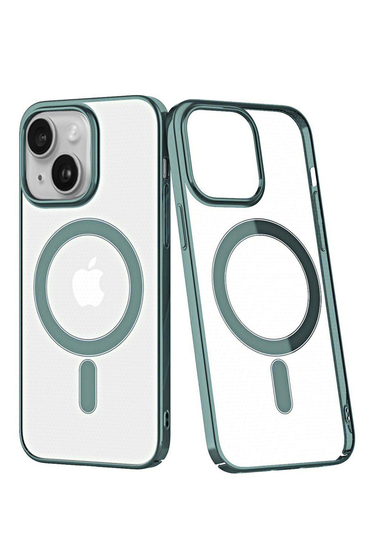 iPhone 14 Plus Kılıf Element Magneticsafe Sert Kapak - Köknar Yeşili  iPhone 14 Plus Kılıf Element Magneticsafe Sert Kapak - Köknar Yeşili