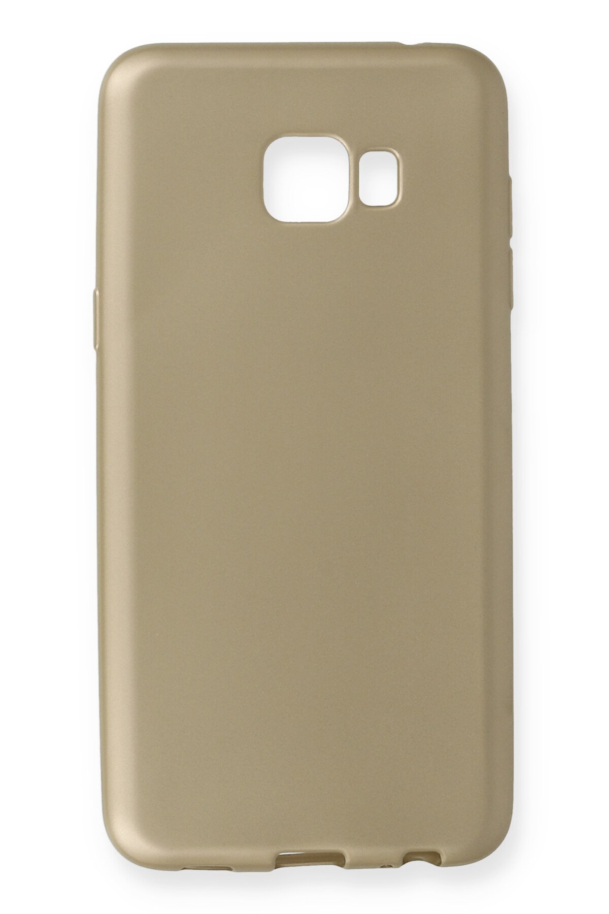  Samsung Galaxy C5 Pro Kılıf First Silikon - Gold