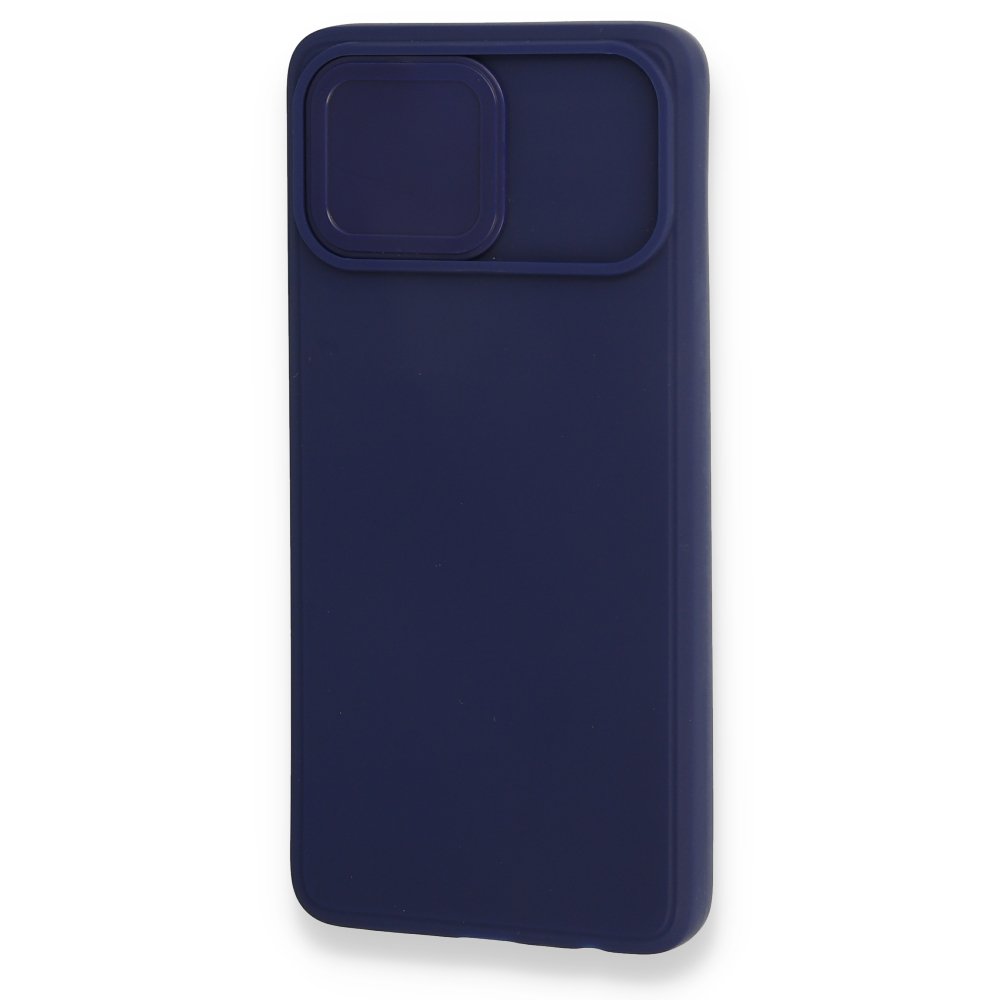  Samsung Galaxy A01 Core Kılıf Color Lens Silikon - Lacivert