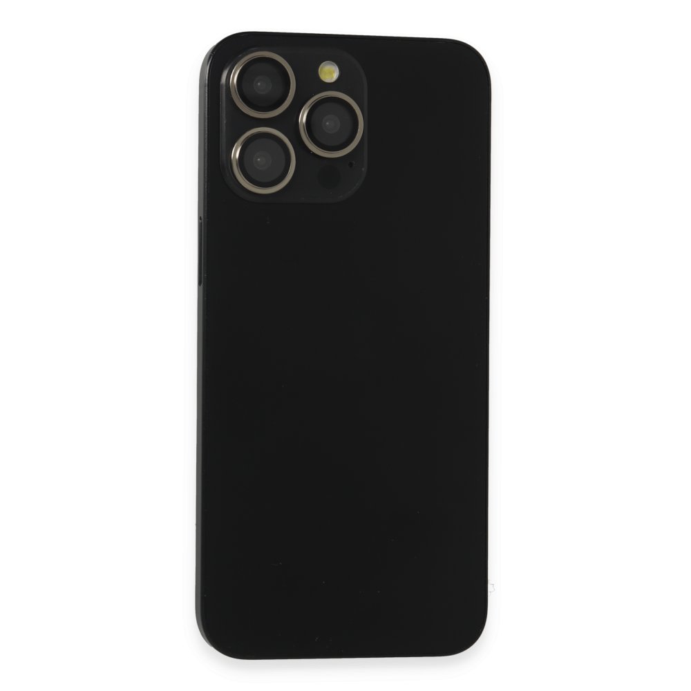 Joko iPhone 15 Pro Max PVD Metal Kamera Lens - Gümüş