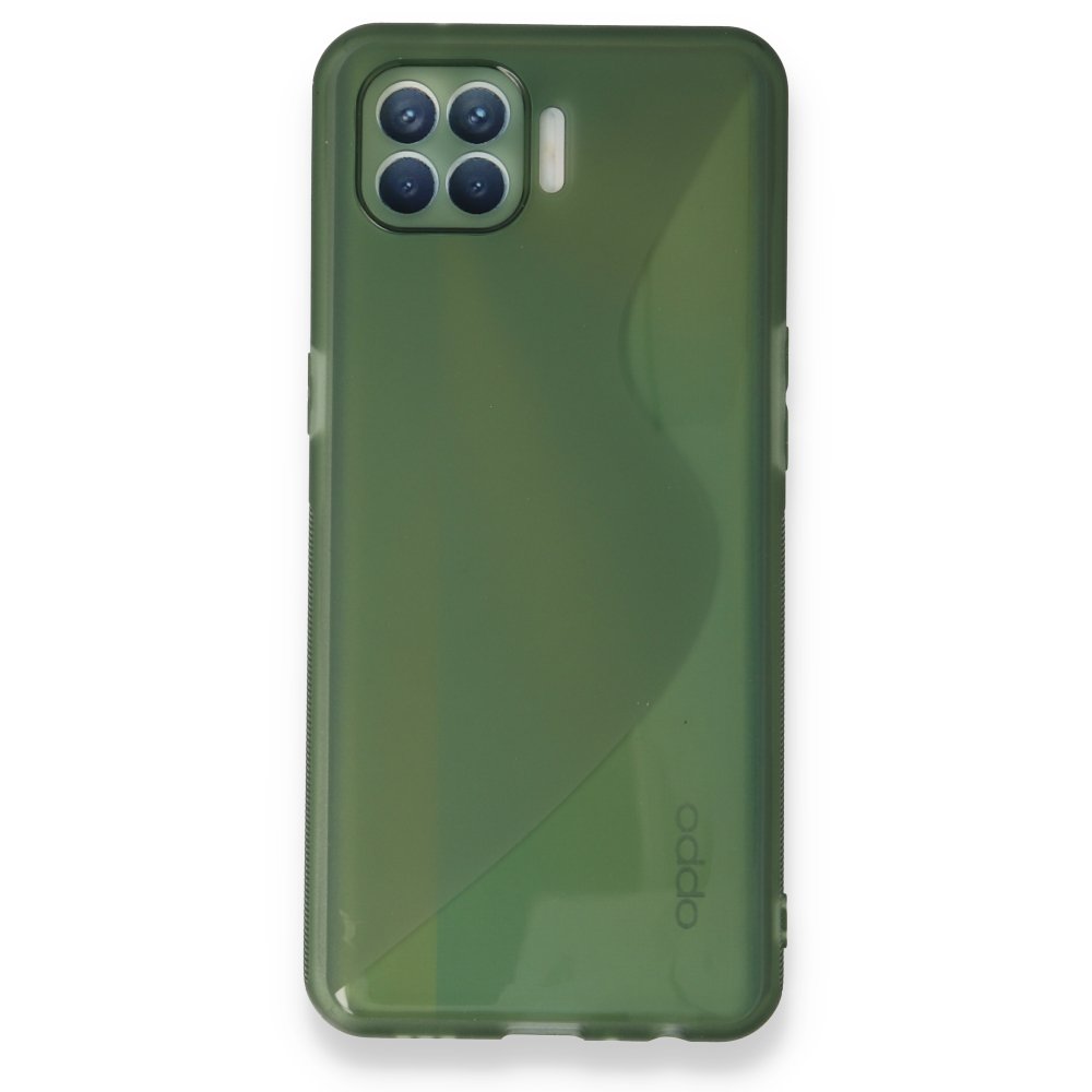Oppo Reno 4 Lite Kılıf S Silikon - Yeşil Oppo Reno 4 Lite Kılıf S Silikon - Yeşil