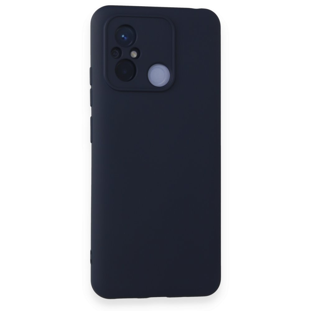 Redmi 12C Kılıf Nano içi Kadife Silikon - Lacivert