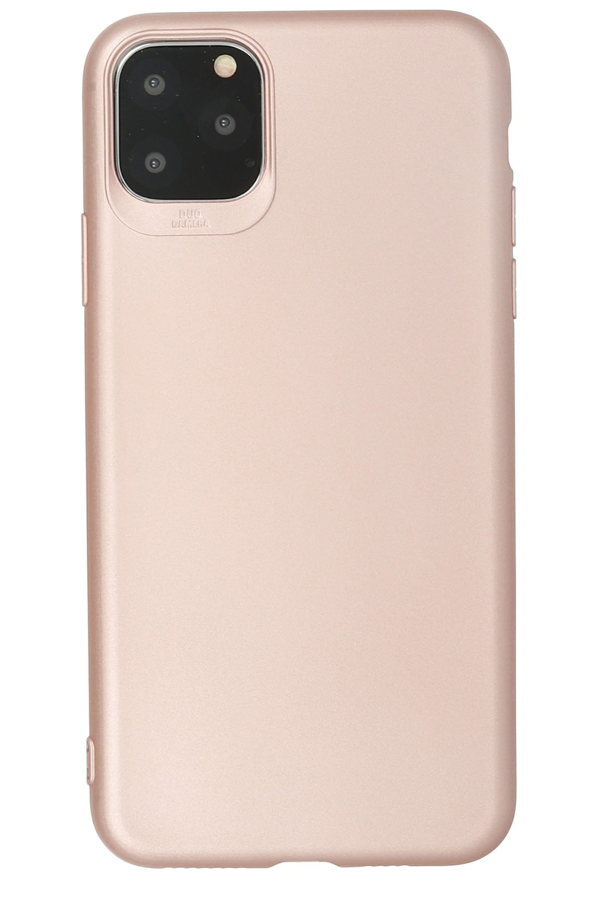  iPhone 11 Pro Max Kılıf First Silikon - Rose Gold