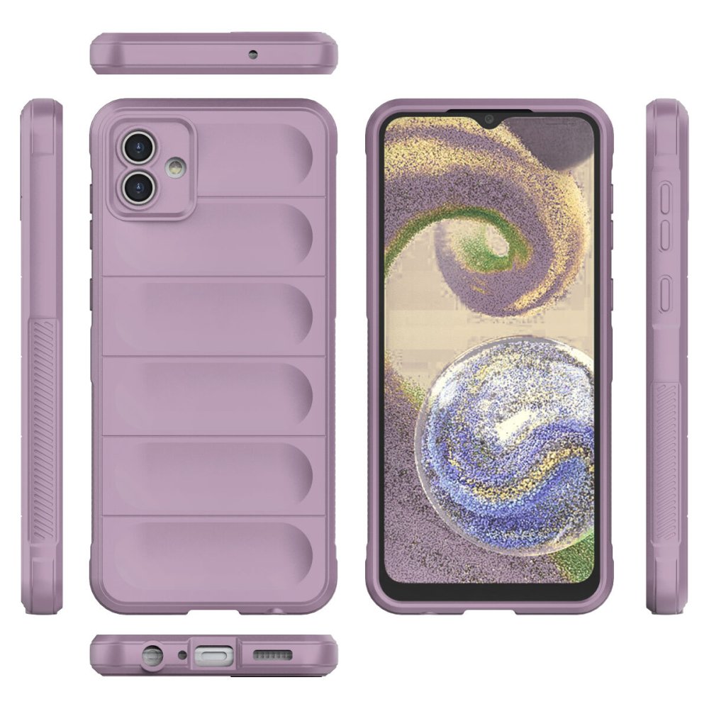  Samsung Galaxy A04 Kılıf Optimum Silikon - Mor