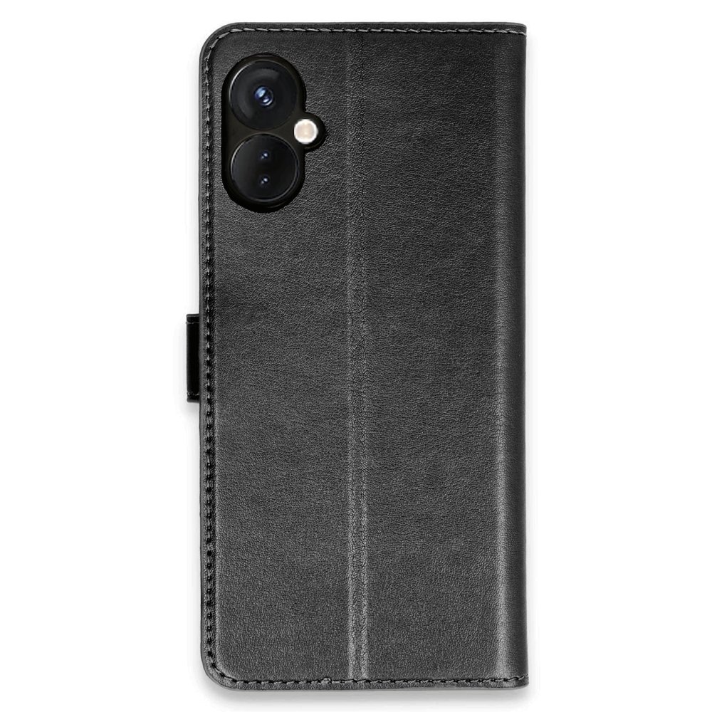 Tecno Spark 9T Kılıf Trend S Plus Kapaklı Kılıf - Siyah