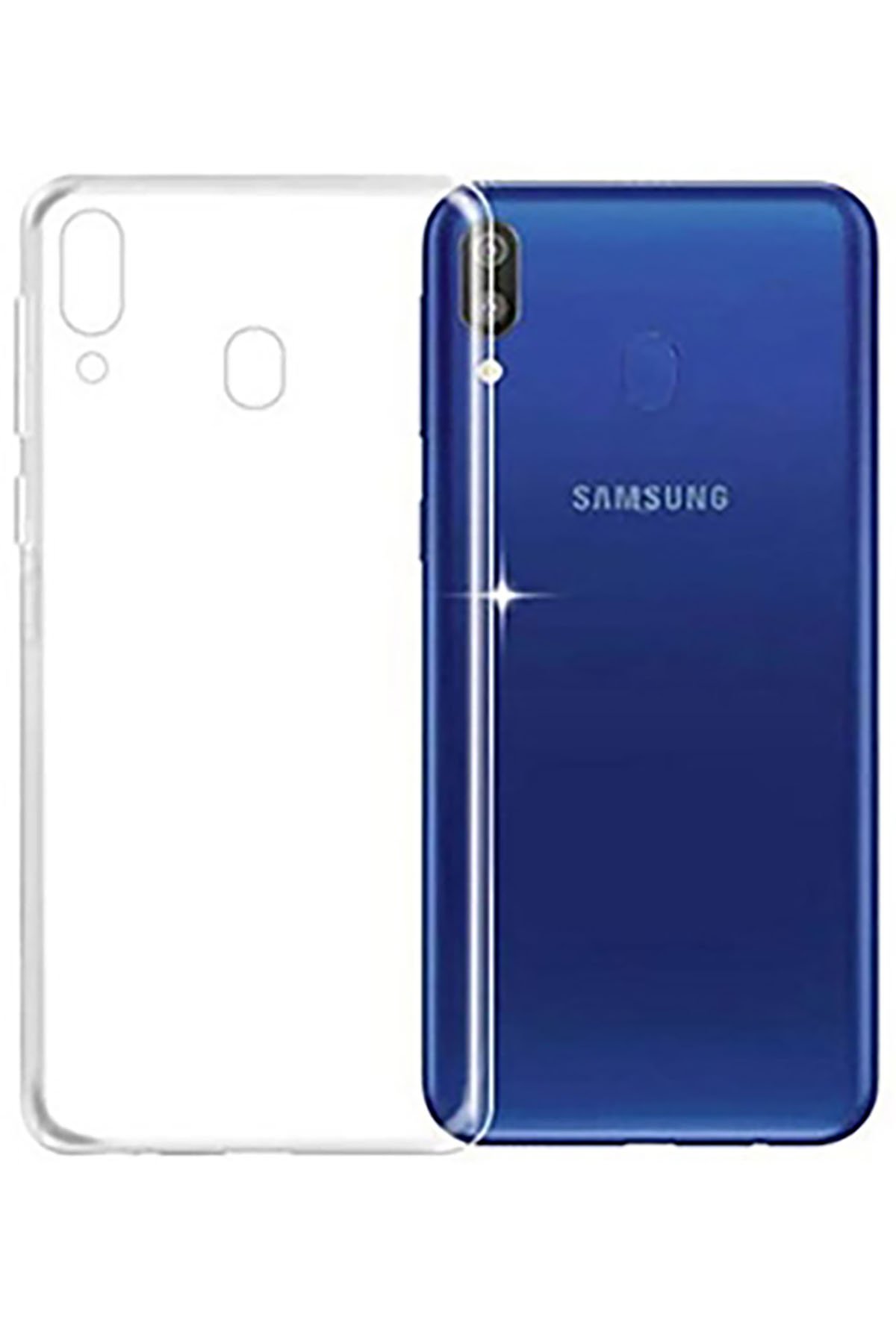  Samsung Galaxy A10S Kılıf Lüx Şeffaf Silikon