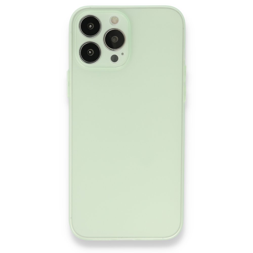  iPhone 13 Pro Max Kılıf Puma Silikon - Açık Yeşil