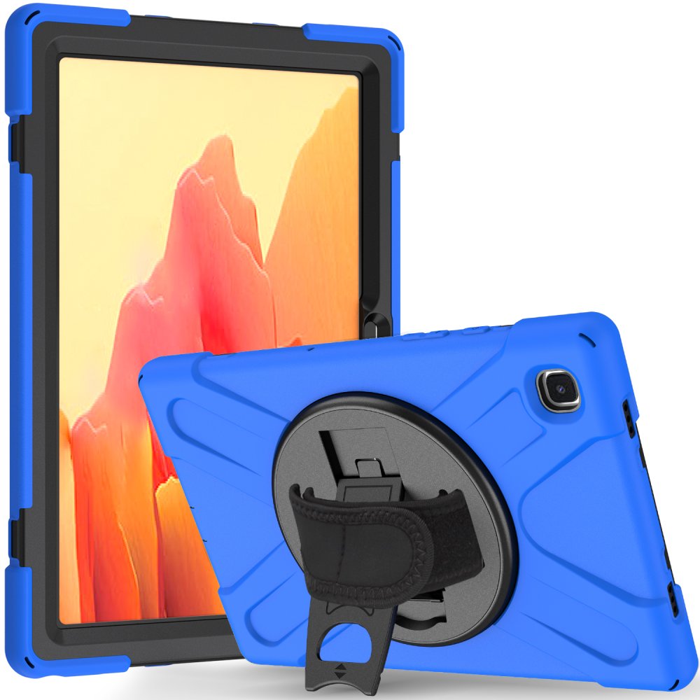  Samsung Galaxy T220 Tab A7 Lite 8.7 Kılıf Amazing Tablet Kapak - Mavi