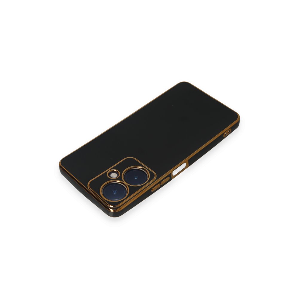  Vivo Y27 Kılıf Volet Silikon - Siyah