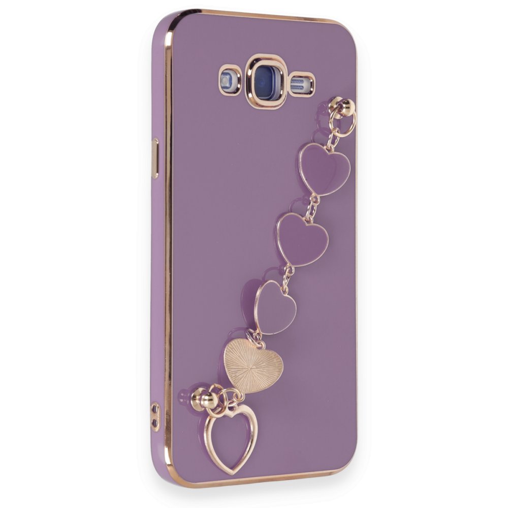  Samsung Galaxy J7 Kılıf Esila Silikon - Mor