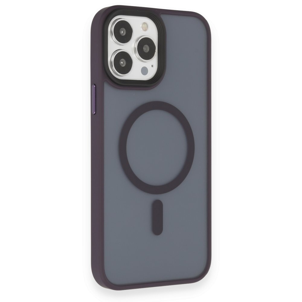  iPhone 14 Pro Kılıf Trex Magneticsafe Kapak - Derin Mor