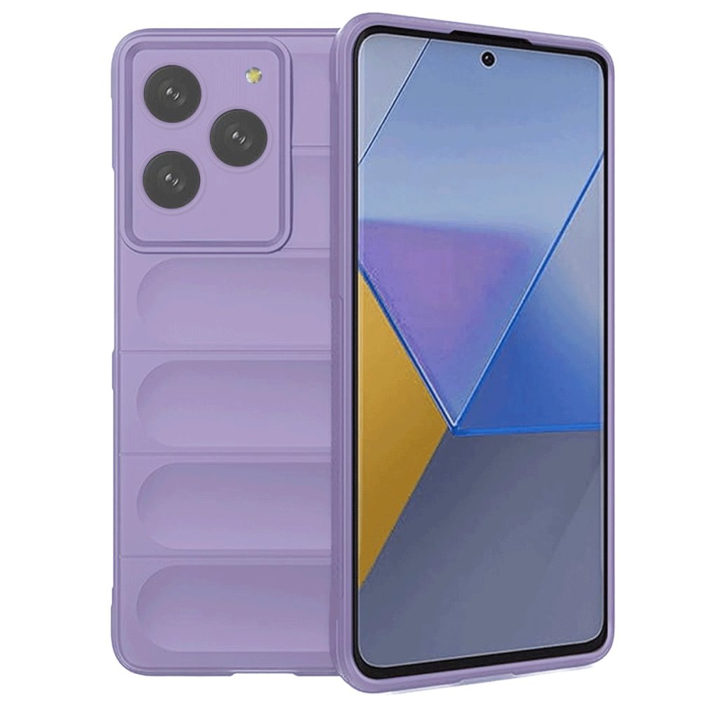  General Mobile Era 50 Kılıf Optimum Silikon - Lila