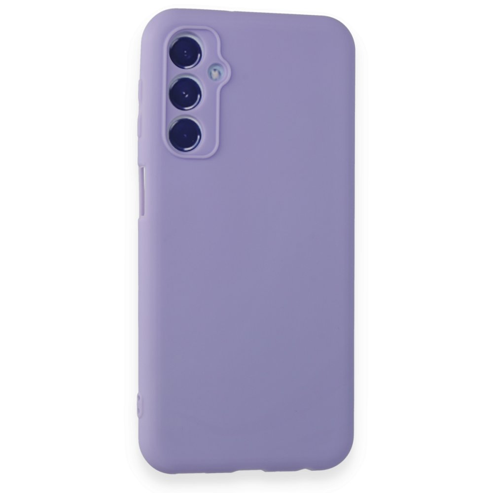  Samsung Galaxy M34 5G Kılıf First Silikon - Lila