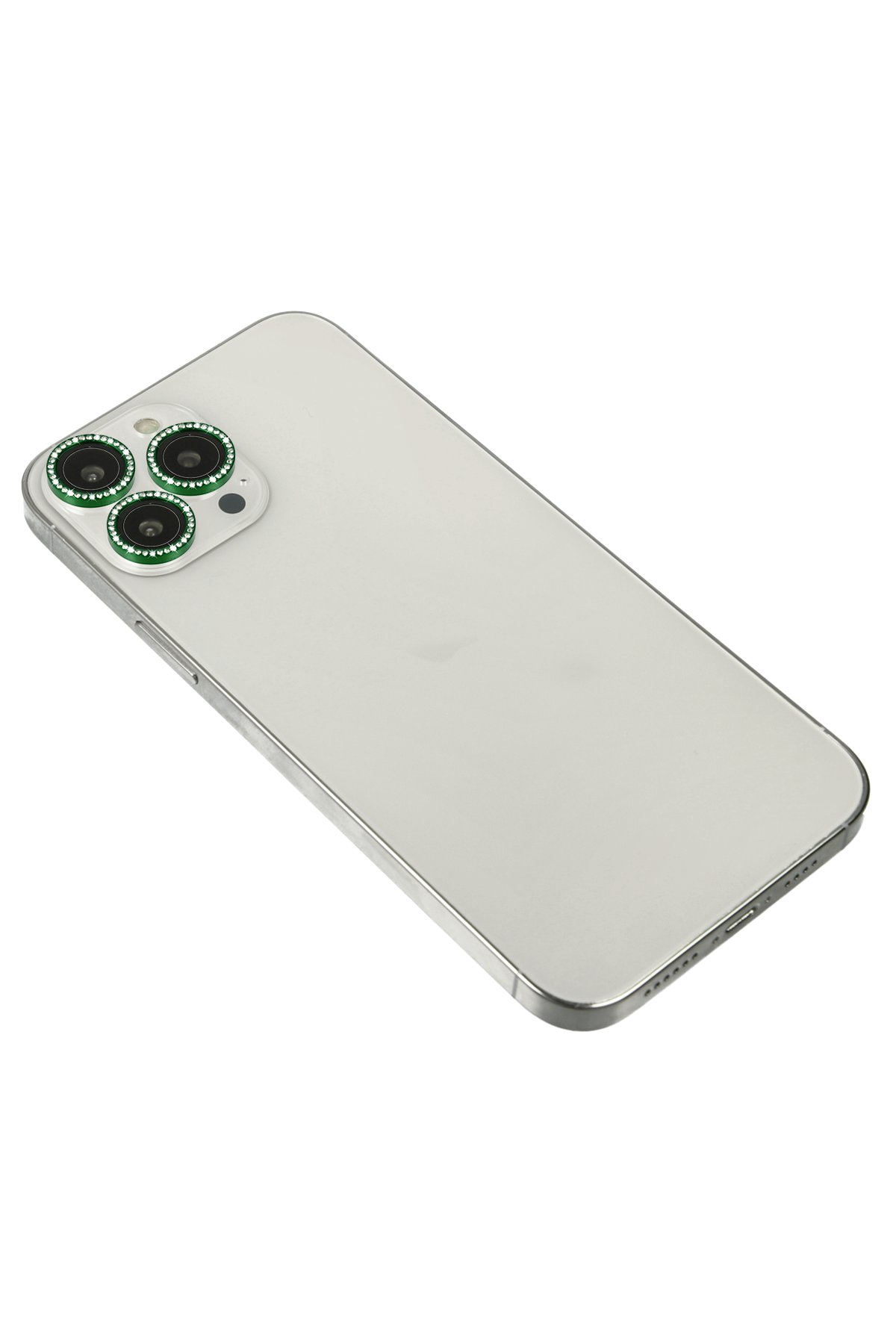  iPhone 14 Pro Diamond Kamera Lens - Yeşil