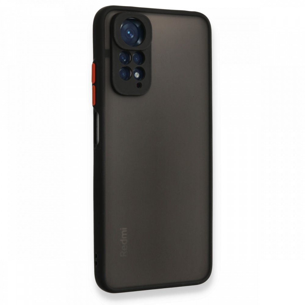 Redmi Note 11 Kılıf Montreal Silikon Kapak - Siyah Redmi Note 11 Kılıf Montreal Silikon Kapak - Siyah