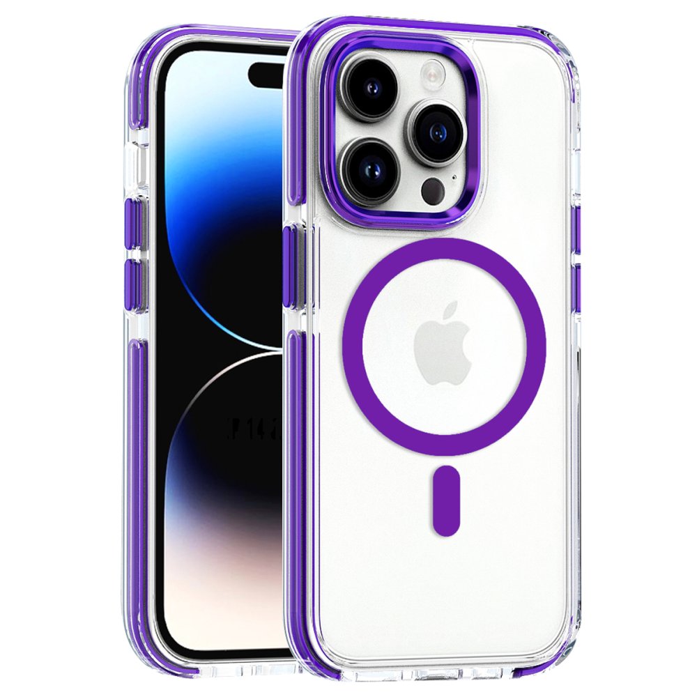 Joko iPhone 15 Pro Max Bella Magsafe Kapak - Derin Mor