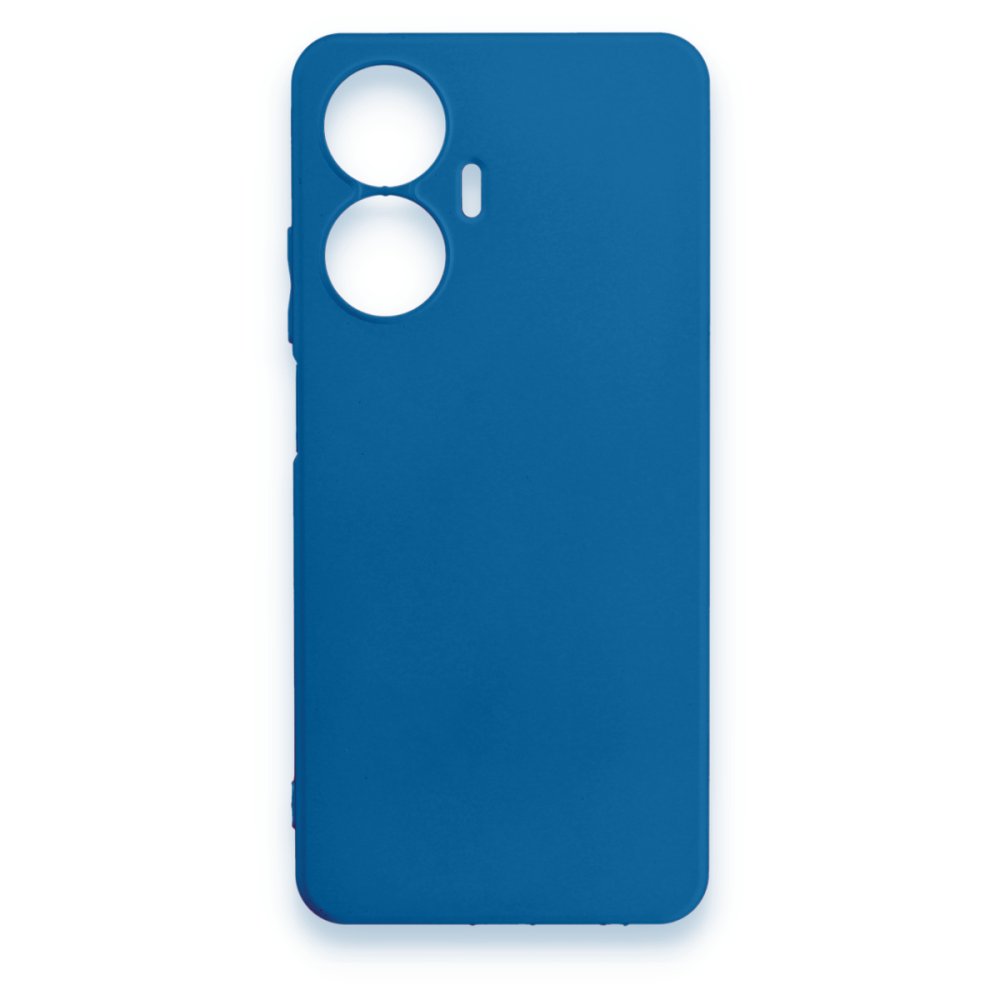 Realme C55 Kılıf First Silikon - Mavi Realme C55 Kılıf First Silikon - Mavi