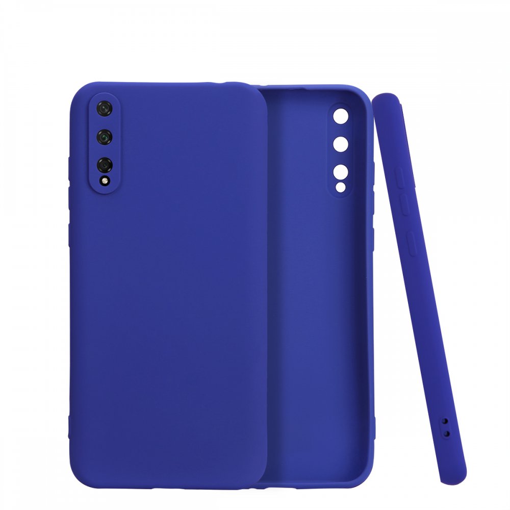 Huawei P Smart S Kılıf First Silikon - Lacivert Huawei P Smart S Kılıf First Silikon - Lacivert