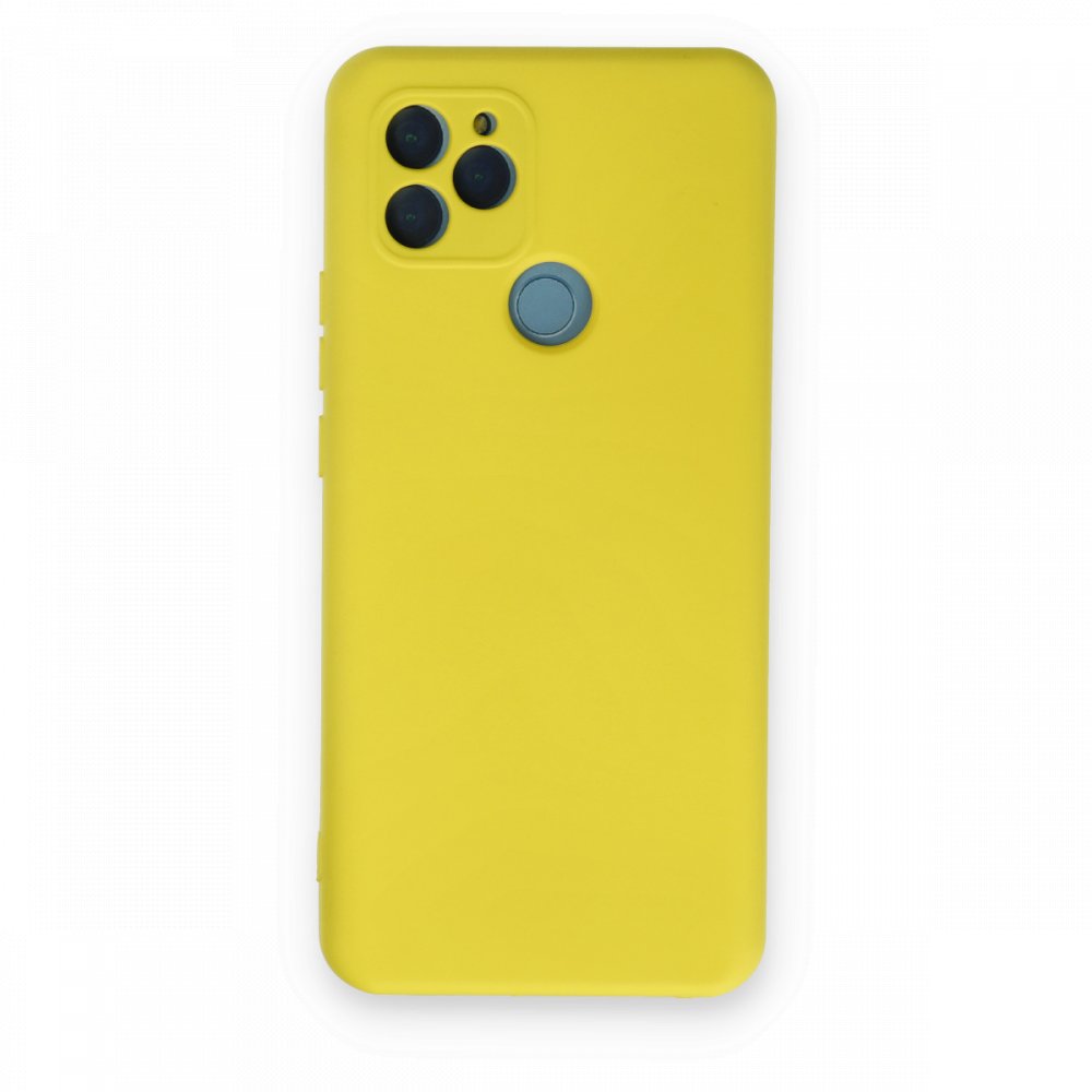  General Mobile GM 22 Kılıf Nano içi Kadife Silikon - Sarı
