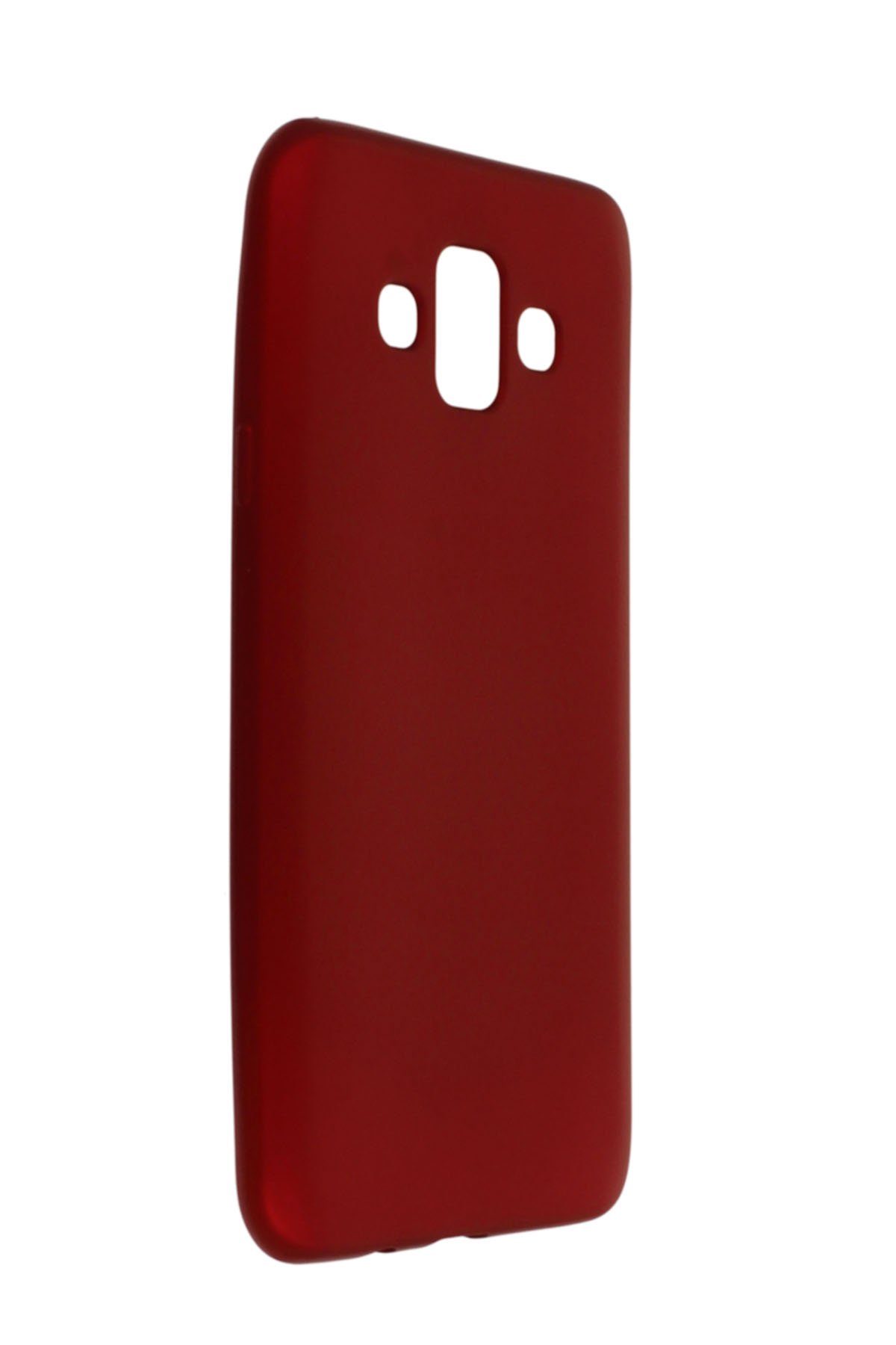  Samsung Galaxy J7 Duo Kılıf First Silikon - Bordo
