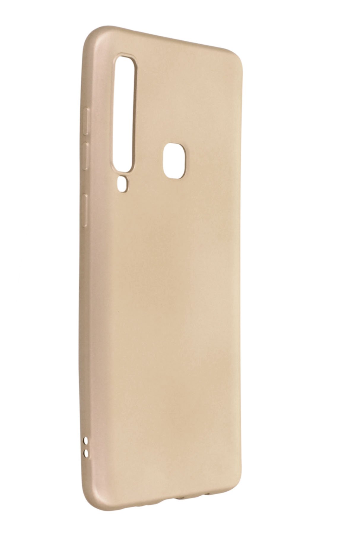  Samsung Galaxy A9 2018 Kılıf First Silikon - Gold