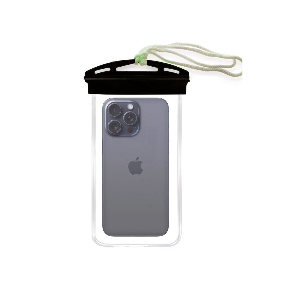  Waterproof Universal Su Geçirmez Kılıf - Siyah